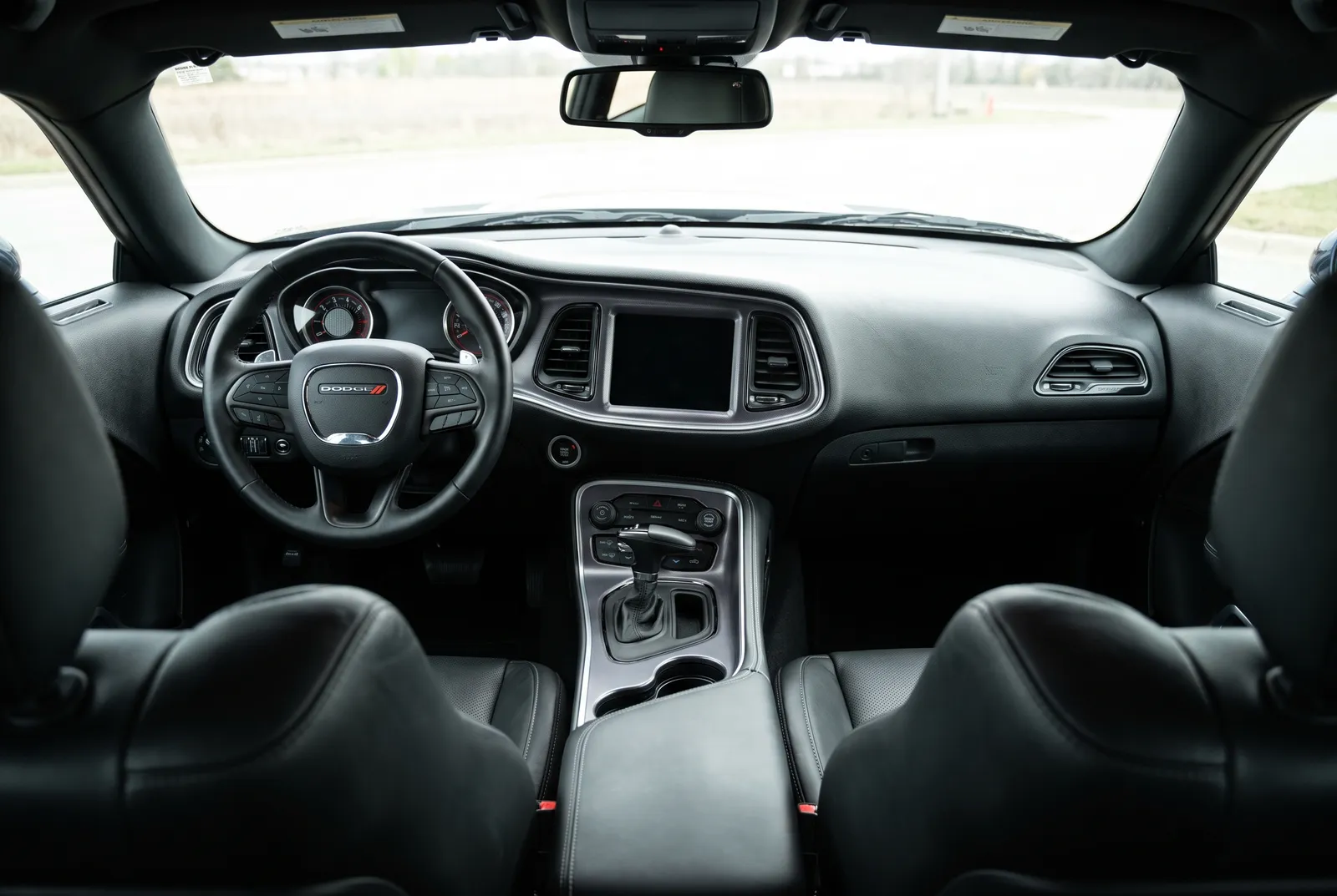 Interieur van een Dodge